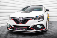 Street pro spojler pod nárazník lipa Renault Megane RS Mk4 černo červená
