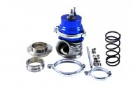 Wastegate vnější TurboWorks 50mm 1,6 Bar V-Band Blue